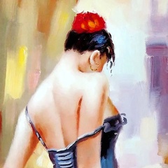 STC14 Canvas "Ritmo", selyem-matt, 350g,